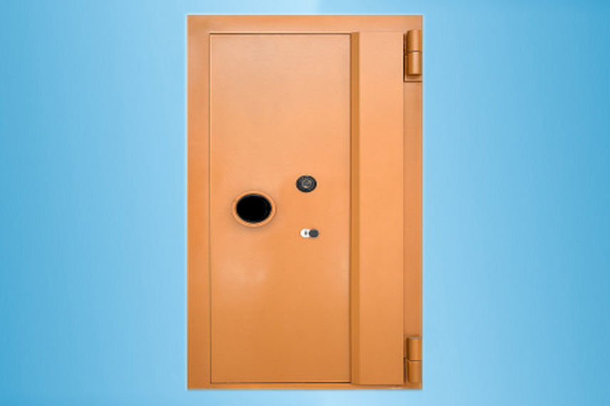 B級不銹鋼金庫門中門產品技術要求: