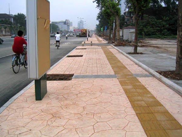 透水混凝土廠家，彩色透水混凝土