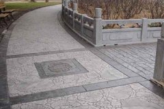 園區(qū)道路-透水地坪廠家